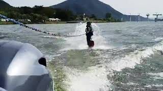preview picture of video '이재학 어린이수상스키(7-year-old water ski)'