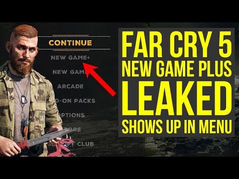 Far Cry 5 New Game Plus LEAKED! Showed Up In Menu (New Game Plus Far Cry 5 Update) Video