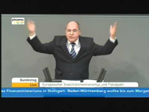 Gregor Gysi:Debatte über den europäischen Fiskalpakt