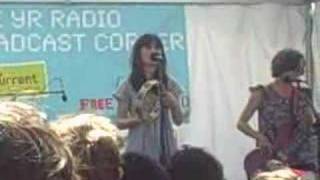 She and Him Performance SXSW 2008 Zooey Deschanel & M. Ward