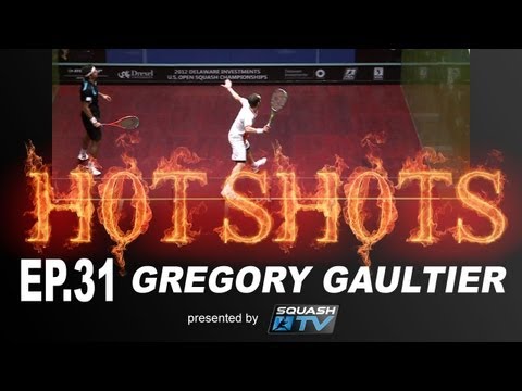 Squash : HotShots - Gregory Gaultier - EP.31