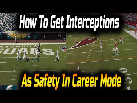 Madden NFL 21 - How To Get Interceptions As Safety In Career Mode
