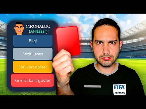 Hakem Olup Maçları Mahvettim!! | Football Referee Simulator