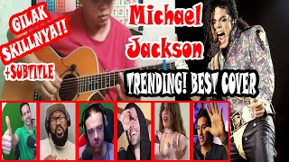 Download lagu Crazy Skill! The Best Alip Ba Ta Cover! Michael Jackson black and white ~ alip_ba_ta guitar cover mp3