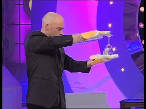 Menny Lindenfeld Shattering A Glass with his mind - AMAZING!