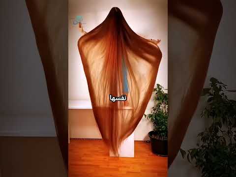 تركت شعرها يطول لمدة 100 سنة !! #shorts
