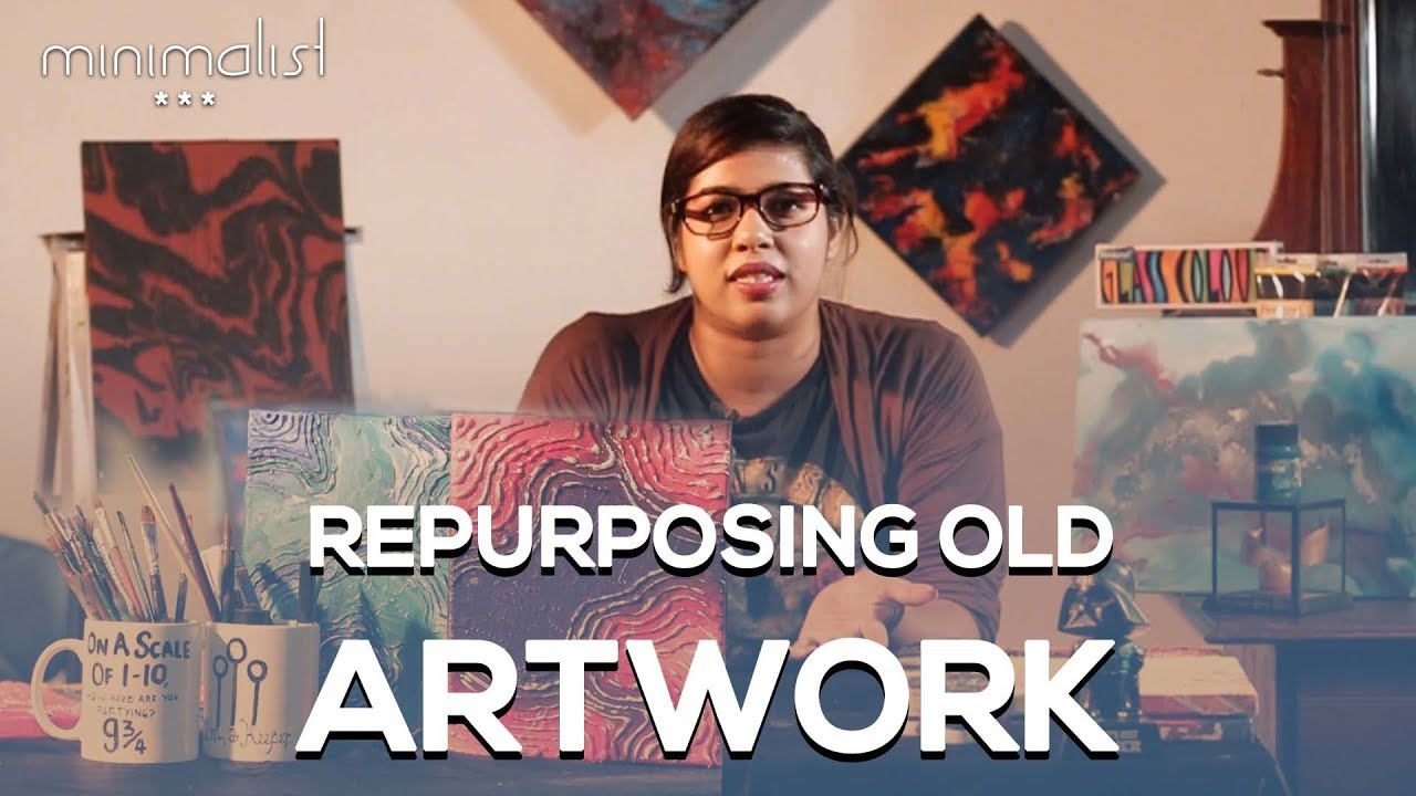 REPURPOSING OLD ARTWORK : The How-To