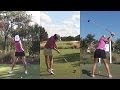MICHELLE WIE - ULTIMATE GOLF SWING COMPILATION LATE 2013 - REG & SLOW MOTION 1080p HD