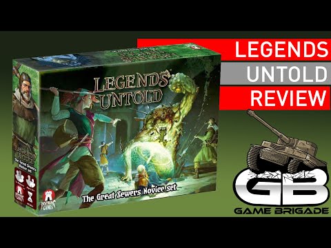 Legends Untold: The Great Sewers Board Game Review - With Game Brigade