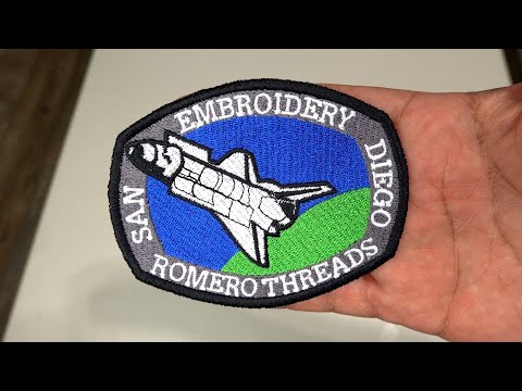 The Easiest Way to Create a Patch with an Embroidery Machine!