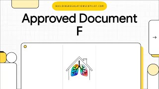 Building Regulations Approved Document F Ventilation