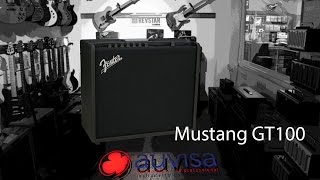 Video thumbnail for Review Fender Mustang GT100 by AUVISA Mataró
