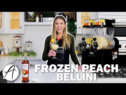 How to Make a Frozen Peach Bellini | Granita Machine Recipe
