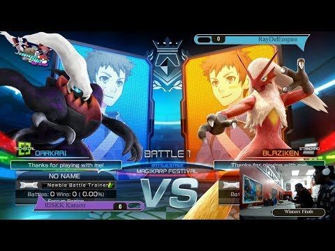 RISKK Kamon (Darkrai) vs ReyDelEmpire (Blaziken) NCB #32 WF Pokken Tournament DX
