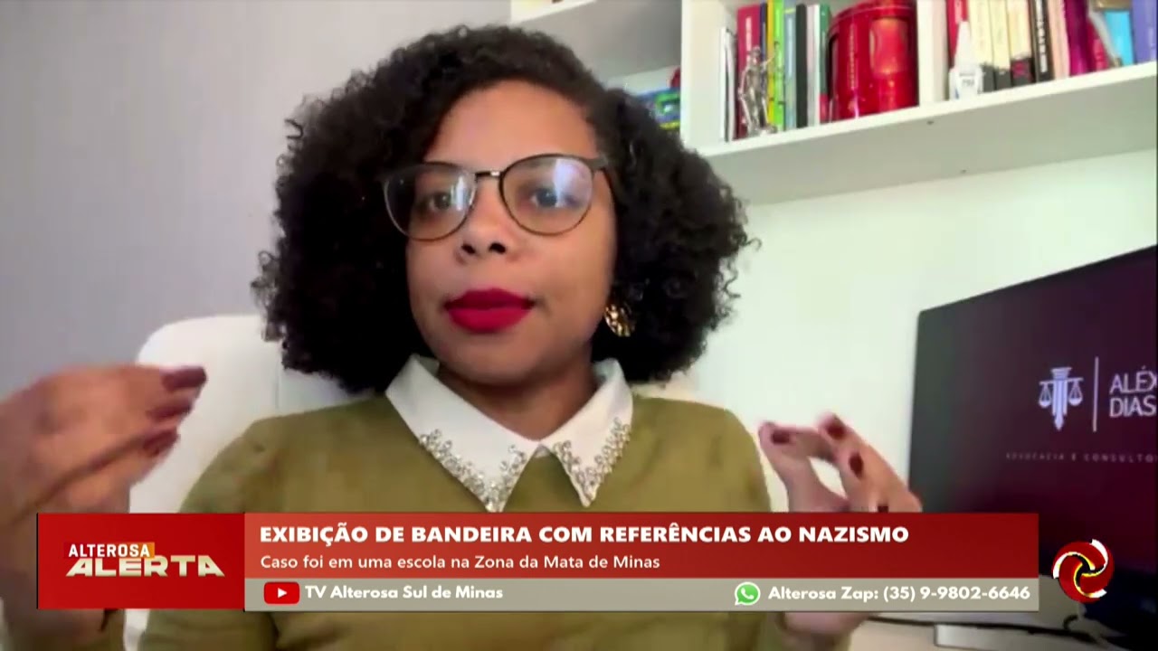Investigação: bandeira com referência ao Nazismo