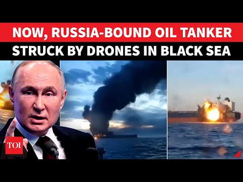 Putin FUMES As Russia-bound Oil Tanker Hit By Drone Attack In Black Sea, NATO Nation RESCUES…