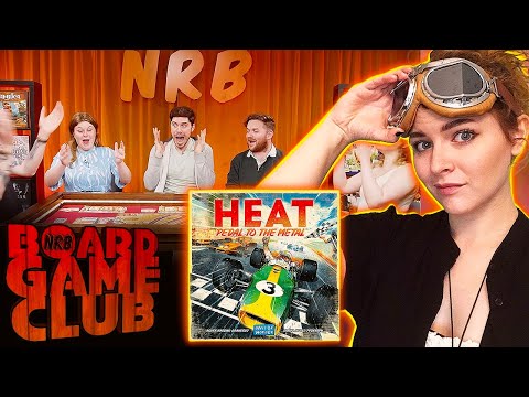 Let's Play HEAT: PEDAL TO THE METAL | Board Game Club