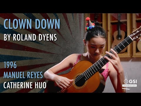 Roland Dyens' "Clown Down" performed by Catherine Huo on a 1996 Manuel Reyes classical guitar