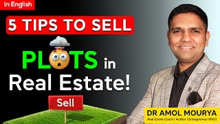 How to Sell Plot in Real estate | Sales Technique Explained in English | Dr Amol Mourya