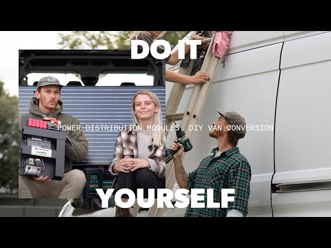 A COMPLETE Guide to installing 12v ELECTRICAL SYSTEM into DIY VAN CONVERSION | Enerdrive Dometic