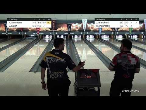 Josh Blanchard on the Front Nine During 2020 PBA Jonesboro Open