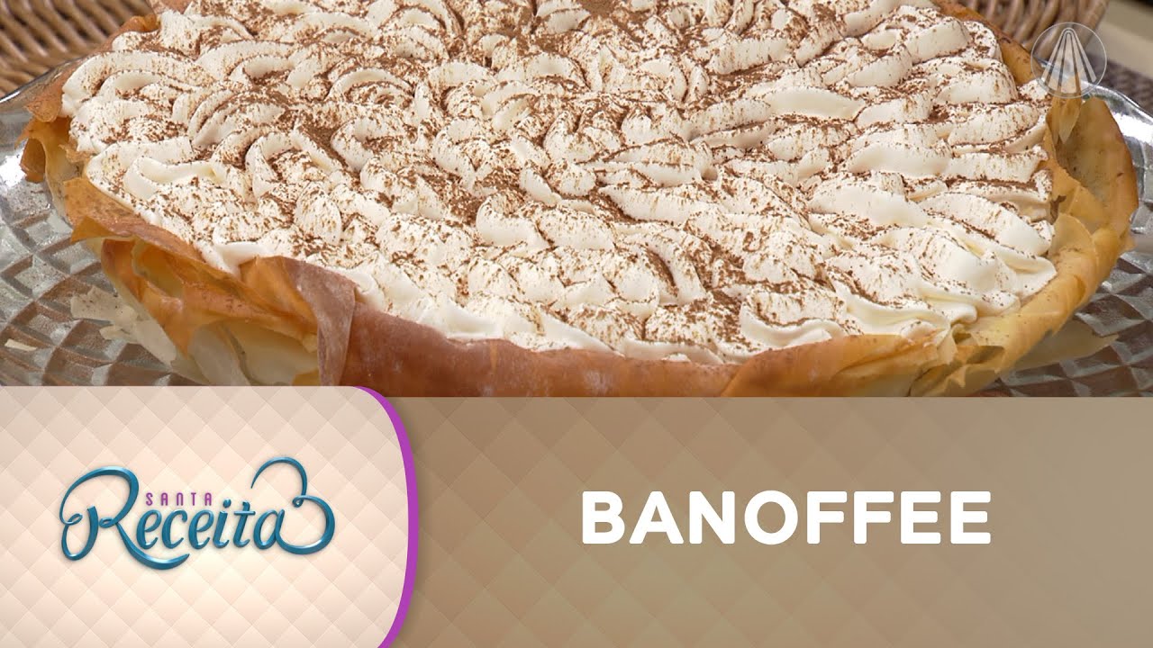 Torta banoffee diferentona e crocante | SOBREMESA FÁCIL E RÁPIDA