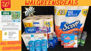 Walgreens Haul FREE Dove! Double Dip Dove Deodorant! All digital Deals! Save to Serve