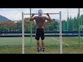 중량&맨몸 턱걸이 드랍세트 훈련