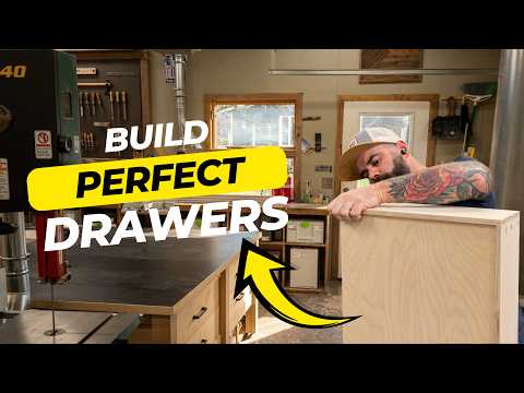 How to Build PERFECT Cabinet Drawers