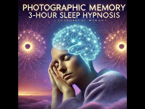 3-Hour Sleep Hypnosis for Photographic Memory | Unlock Your Mind's Full Potential