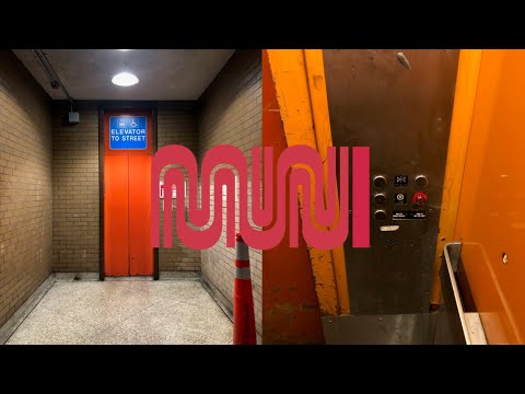 HORRENDOUS United States Hydraulic Urinator-Church St Muni Metro Station-San Francisco, CA