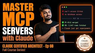 Claude Certified Architect: Full Course Ep 08 | MCP Servers, Config, Cline & More