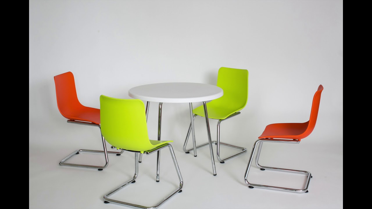 P'kolino Modern Kids Round Table and Chairs