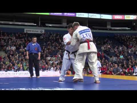 【新極真会】The 5th Karate World Cup MEN HEAVY WEIGHT 2ND ROUND 4 Secinski vs. Shimamoto