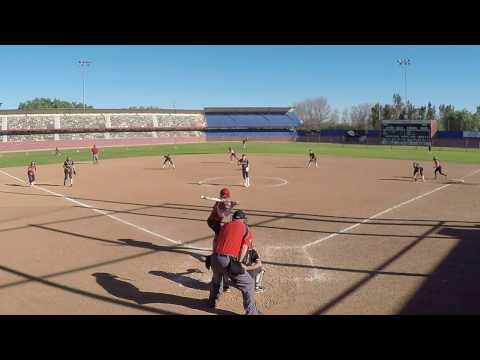 2017: 1/29 Taylor Kelly line drive with the bases loaded