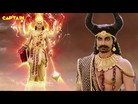 महिषासुर ने दी भगवान विष्णु को चुनौती | Dharm Yoddha Garud | Episode. 213 | Faisal khan, Toral