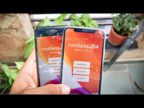 Jailbreak iOS 12.4.8 // 12.4.7 NO PC  (rootless JB)