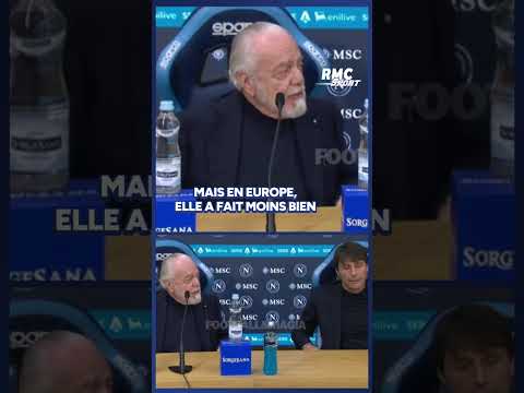 Naples : "Ça ne me plaît pas !", Conte recadre SÈCHEMENT son président avant son départ !