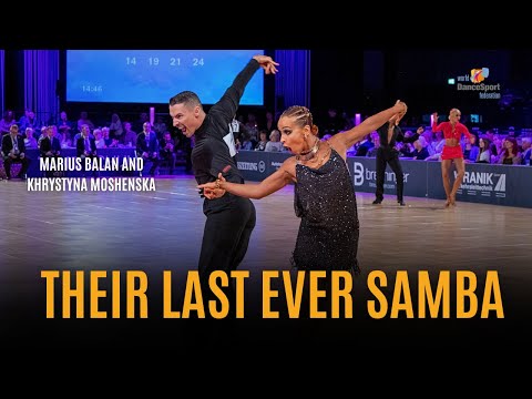 Marius & Khrystyna’s last ever Samba... 2025 WDSF World Championship PD Latin