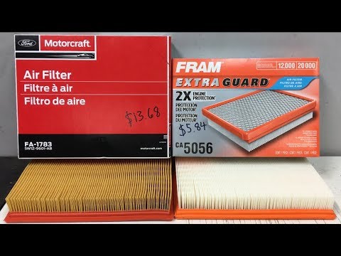Ford Motorcraft vs. Fram Air Filter