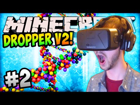 Minecraft THE DROPPER v2 - OCULUS RIFT #2! w/ Ali-A & Vikkstar123
