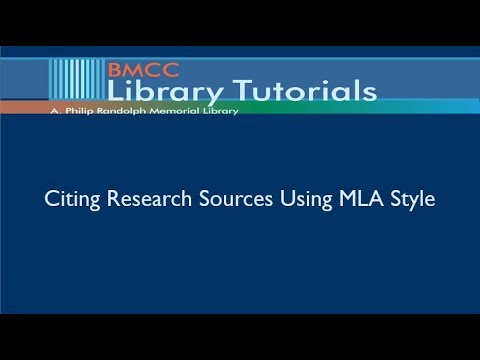MLA Style 8th Edition Simplified