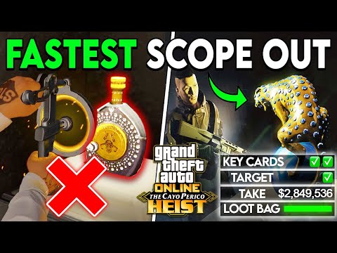 FASTEST Way To Scope Out The Cayo Perico Island in GTA 5 Online! (Easy Guide)