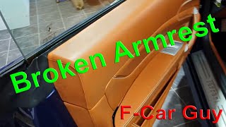 Repairing Broken Armrest On My Ferrari FF | F-Car Guy