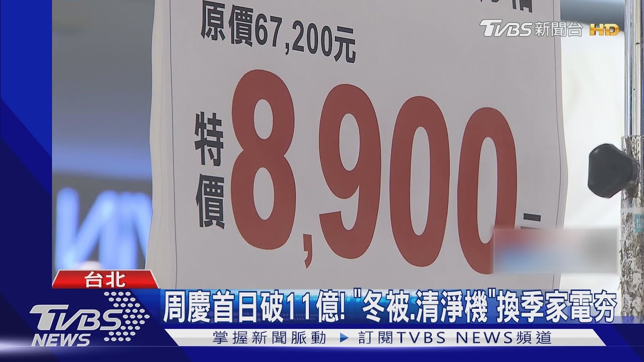 周慶首日破11億! 「冬被、清淨機」換季家電夯