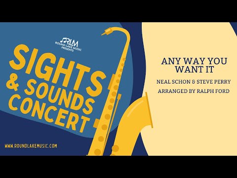Any Way You Want It | arranged by Ralph Ford