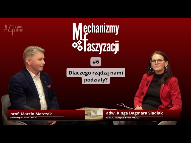 "Podziały - dlaczego nami rządzą"- Mechanizmy faszyzacji