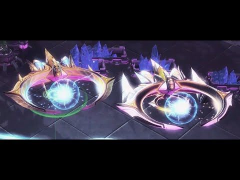 Starcraft 2 Tempest army vs Terran Base