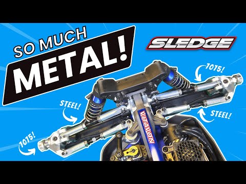 Crazy Traxxas Sledge Upgrades Tested! [Vitavon Servo Saver, Hubs, Axles, Bulkheads Etc]