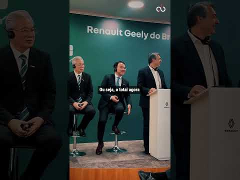 🏭 A parceria entre Renault e Geely ganha uma nova dimensão no Brasil.